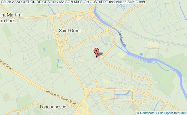 plan association Association De Gestion Maison Mission OuvriÈre Saint-Omer