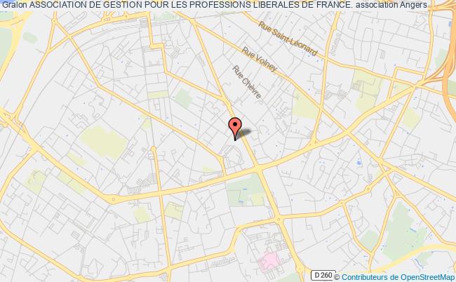 plan association Association De Gestion Pour Les Professions Liberales De France. Angers