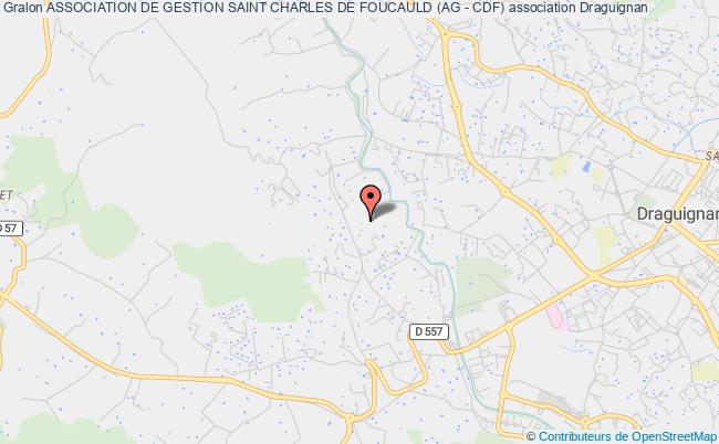 plan association Association De Gestion Saint Charles De Foucauld (ag - Cdf) Draguignan