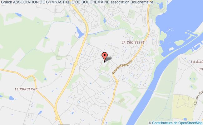 plan association Association De Gymnastique De Bouchemaine Bouchemaine