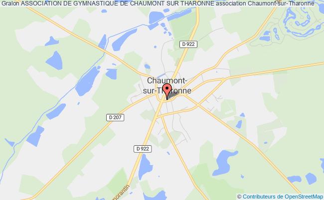 plan association Association De Gymnastique De Chaumont Sur Tharonne Chaumont-sur-Tharonne