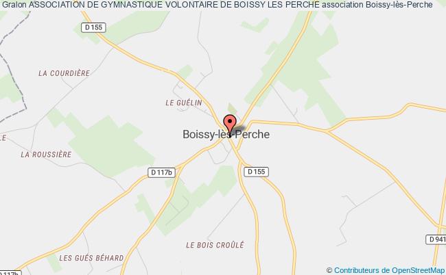 plan association Association De Gymnastique Volontaire De Boissy Les Perche Boissy-lès-Perche
