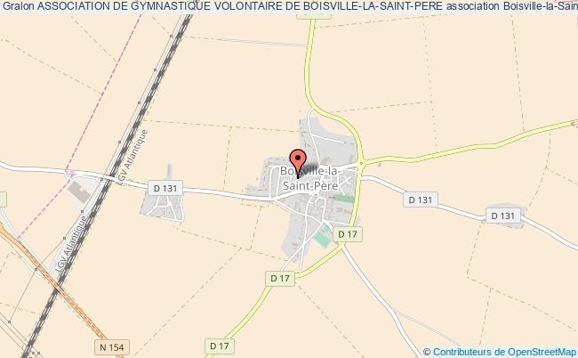 plan association Association De Gymnastique Volontaire De Boisville-la-saint-pere Boisville-la-Saint-Père