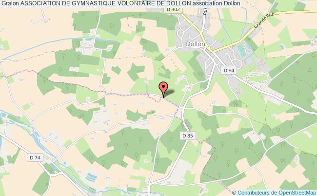 plan association Association De Gymnastique Volontaire De Dollon Dollon