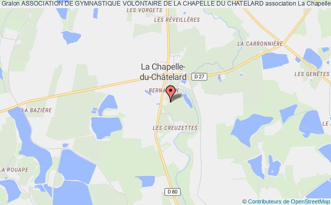 plan association Association De Gymnastique Volontaire De La Chapelle Du Chatelard La    Chapelle-du-Châtelard