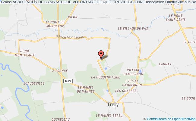 plan association Association De Gymnastique Volontaire De Quettreville/sienne Quettreville-sur-Sienne