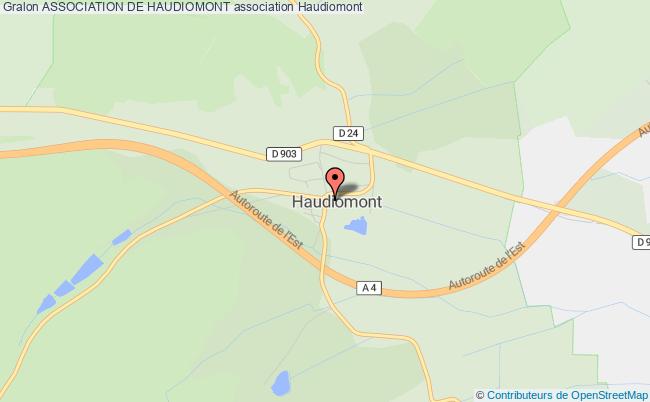 ASSOCIATION DE HAUDIOMONT