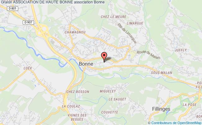 ASSOCIATION DE HAUTE BONNE