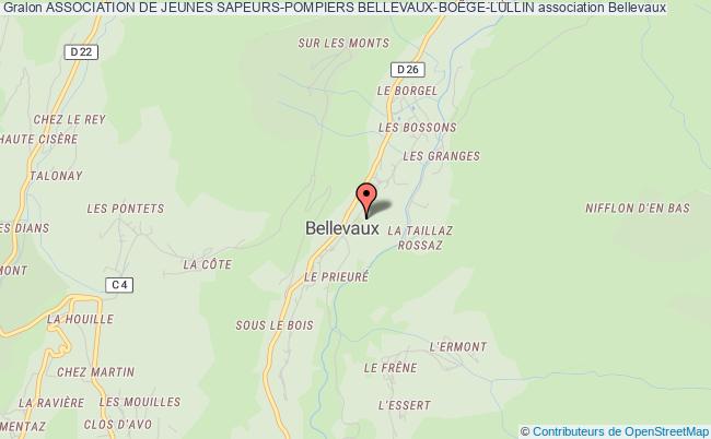 ASSOCIATION DE JEUNES SAPEURS-POMPIERS BELLEVAUX-BOËGE-LULLIN