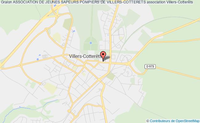 plan association Association De Jeunes Sapeurs Pompiers De Villers-cotterets Villers-Cotterêts