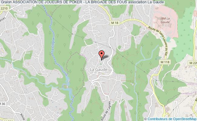ASSOCIATION DE JOUEURS DE POKER - LA BRIGADE DES FOUS