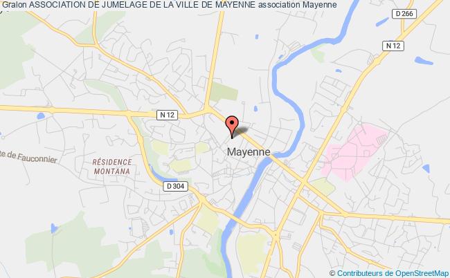 plan association Association De Jumelage De La Ville De Mayenne Mayenne