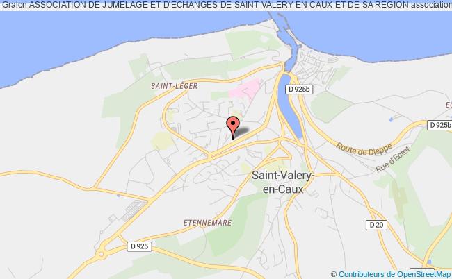 plan association Association De Jumelage Et D'echanges De Saint Valery En Caux Et De Sa Region Saint-Valery-en-Caux
