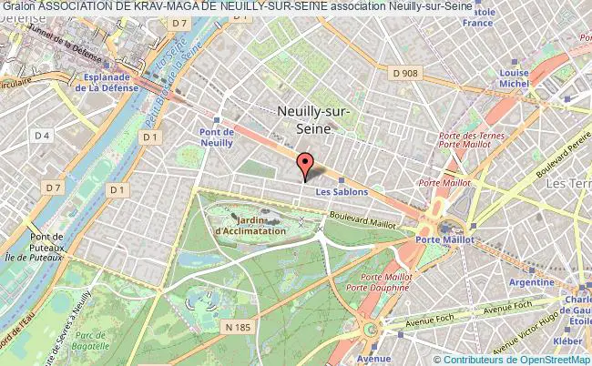 plan association Association De Krav-maga De Neuilly-sur-seine Neuilly-sur-Seine