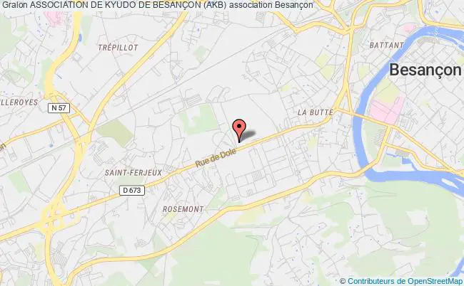 plan association Association De Kyudo De BesanÇon (akb) Besançon