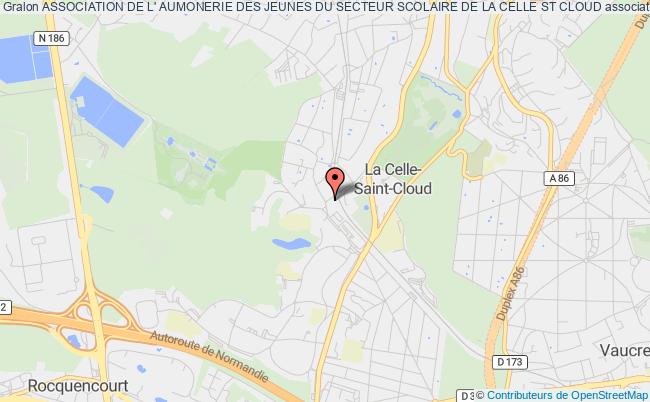 plan association Association De L' Aumonerie Des Jeunes Du Secteur Scolaire De La Celle St Cloud La    Celle-Saint-Cloud