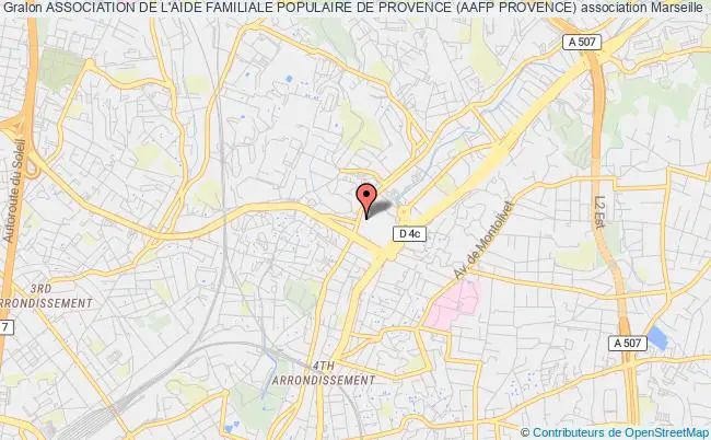 plan association Association De L'aide Familiale Populaire De Provence (aafp Provence) Marseille