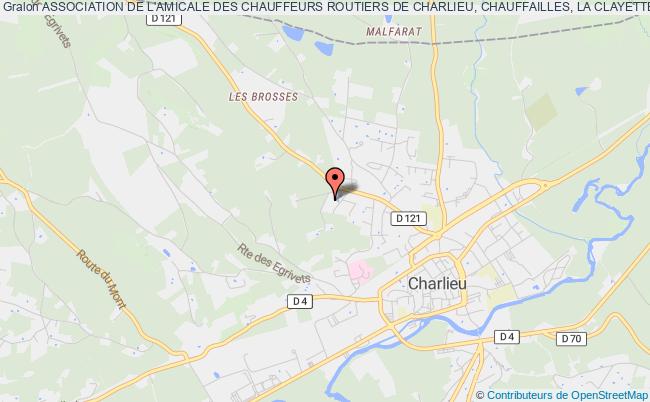ASSOCIATION DE L'AMICALE DES CHAUFFEURS ROUTIERS DE CHARLIEU, CHAUFFAILLES, LA CLAYETTE ET MARCIGNY