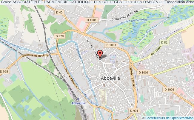 plan association Association De L'aumonerie Catholique Des Colleges Et Lycees D'abbeville Abbeville