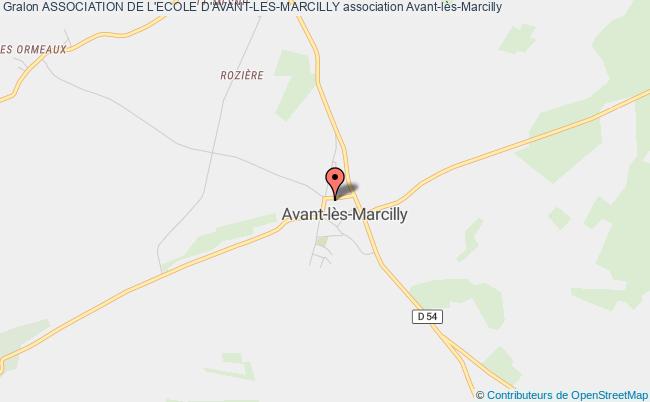 plan association Association De L'ecole D'avant-les-marcilly Avant-lès-Marcilly