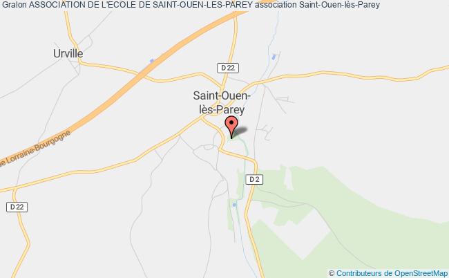 ASSOCIATION DE L'ECOLE DE SAINT-OUEN-LES-PAREY