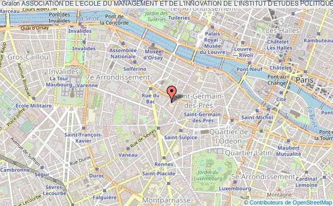 plan association Association De L'ecole Du Management Et De L'innovation De L'institut D'etudes Politiques De Paris Paris