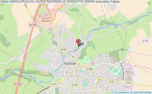 plan association Association De L'ecole Maternelle Charlotte Herpin Falaise