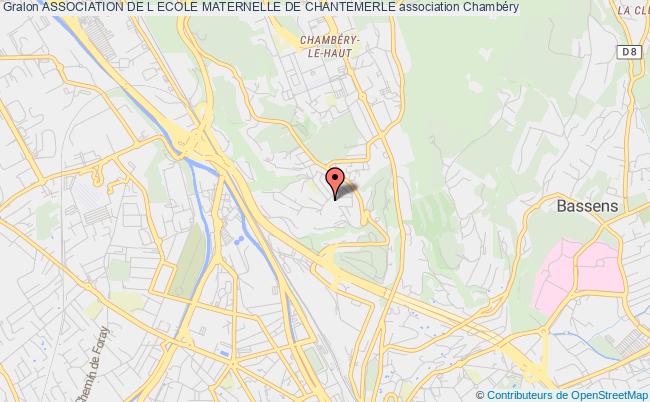 ASSOCIATION DE L ECOLE MATERNELLE DE CHANTEMERLE