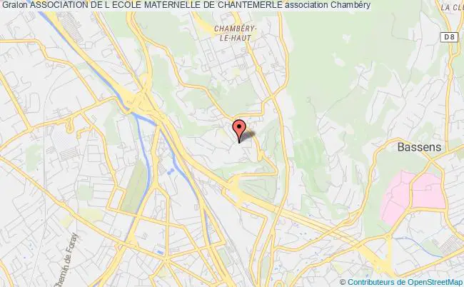plan association Association De L Ecole Maternelle De Chantemerle Chambéry