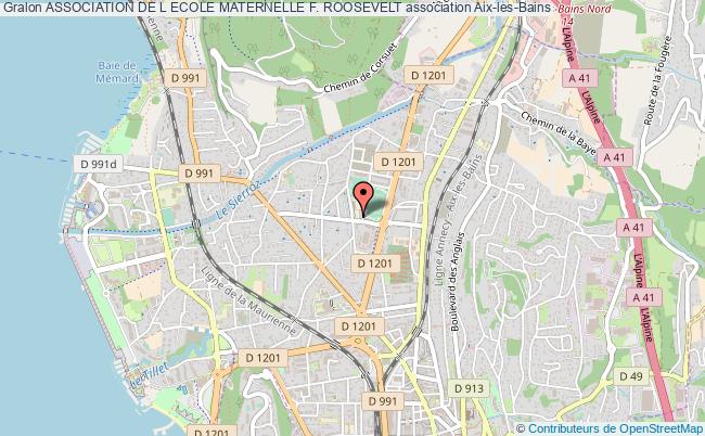 ASSOCIATION DE L ECOLE MATERNELLE F. ROOSEVELT