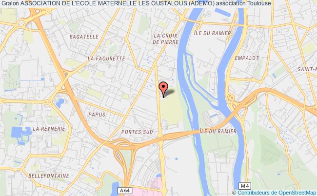 plan association Association De L'ecole Maternelle Les Oustalous (ademo) Toulouse