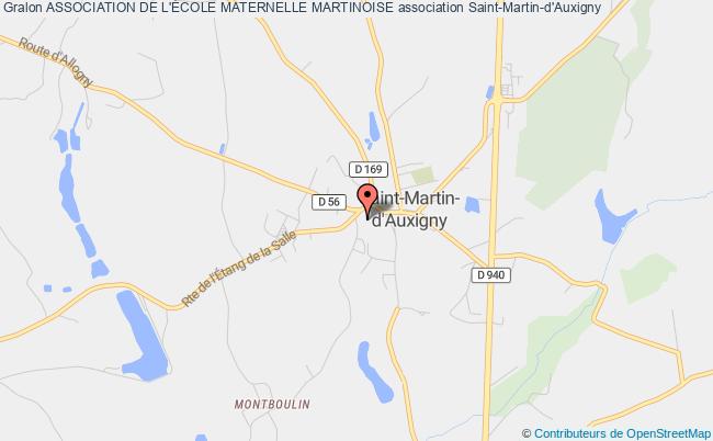 plan association Association De L'École Maternelle Martinoise Saint-Martin-d'Auxigny