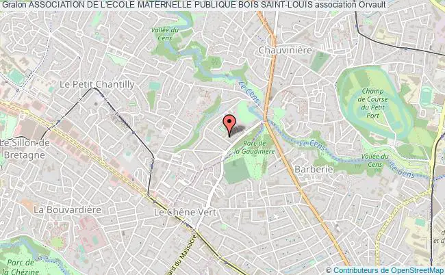 plan association Association De L'ecole Maternelle Publique Bois Saint-louis Orvault