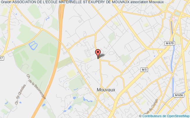 plan association Association De L'ecole Maternelle St Exupery De Mouvaux 