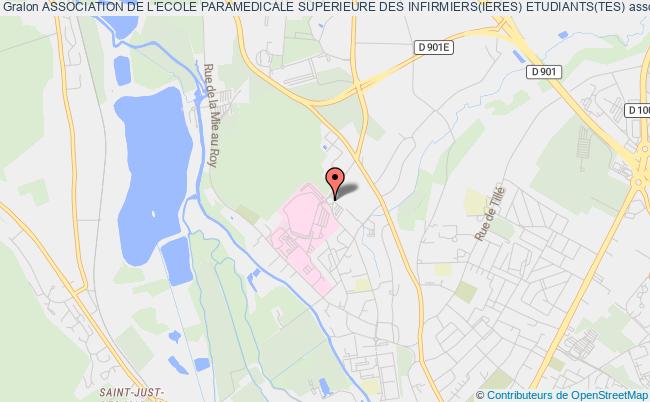 plan association Association De L'ecole Paramedicale Superieure Des Infirmiers(ieres) Etudiants(tes) Beauvais