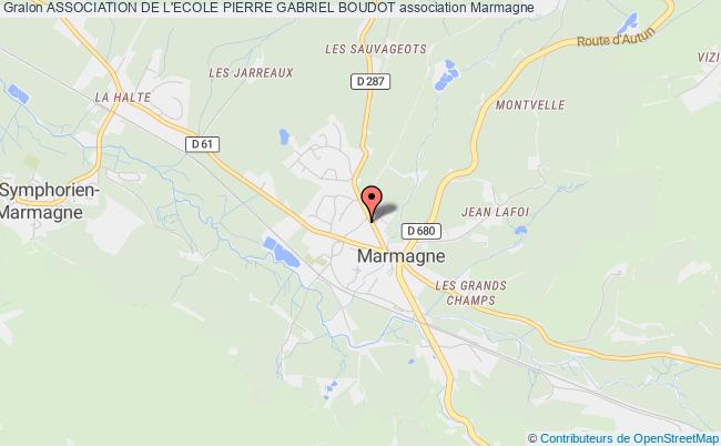 plan association Association De L'ecole Pierre Gabriel Boudot Marmagne