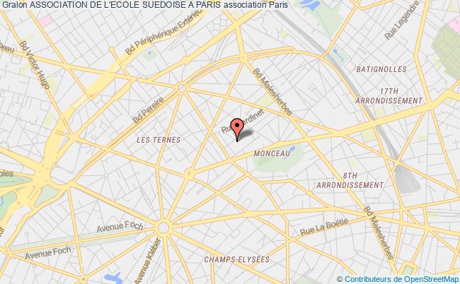 plan association Association De L'ecole Suedoise A Paris Paris