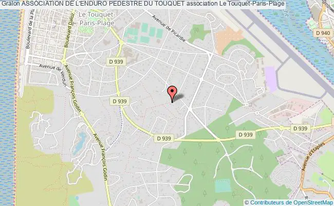 plan association Association De L'enduro Pedestre Du Touquet Le    Touquet-Paris-Plage