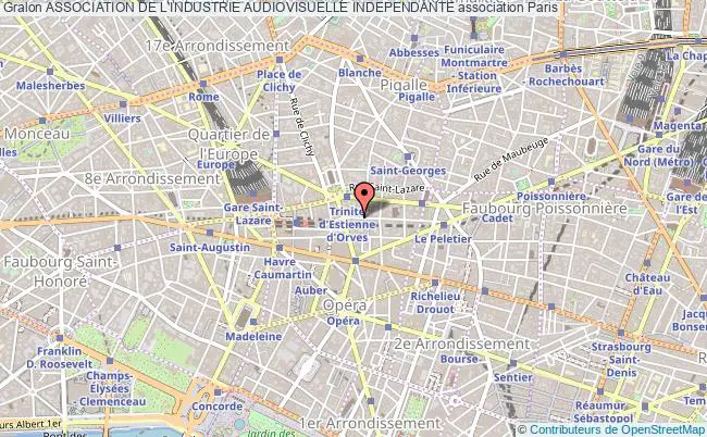 plan association Association De L'industrie Audiovisuelle Independante Paris
