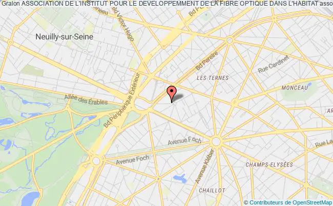 plan association Association De L'institut Pour Le Developpemment De La Fibre Optique Dans L'habitat Paris
