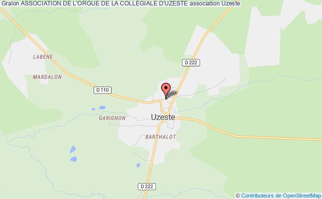 ASSOCIATION DE L'ORGUE DE LA COLLÉGIALE D'UZESTE