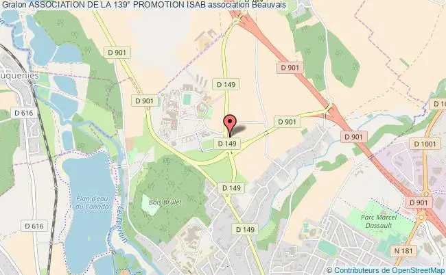 plan association Association De La 139° Promotion Isab Beauvais