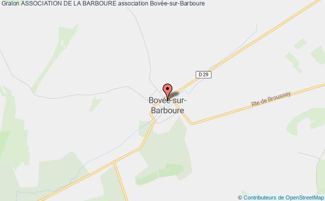 plan association Association De La Barboure Bovée-sur-Barboure