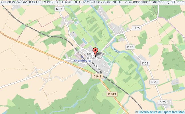 plan association Association De La Bibliotheque De Chambourg-sur-indre - Abc Chambourg-sur-Indre