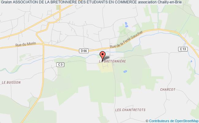 plan association Association De La BretonniÈre Des Étudiants En Commerce Chailly-en-Brie
