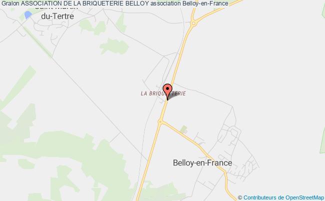 plan association Association De La Briqueterie Belloy Belloy-en-France
