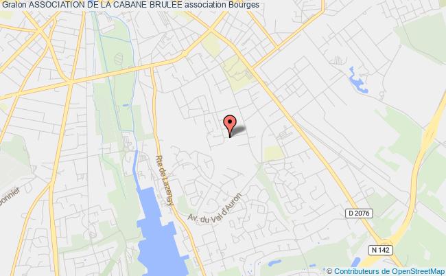 plan association Association De La Cabane Brulee Bourges