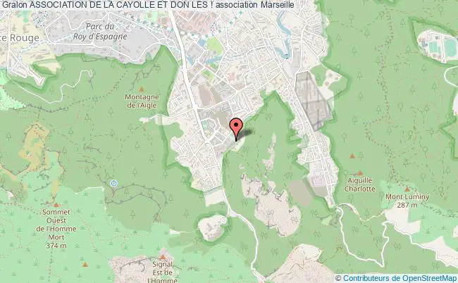plan association Association De La Cayolle Et Don Les ! Marseille