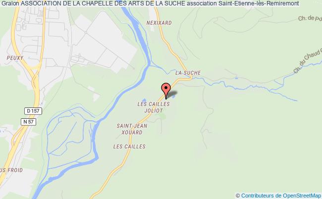 plan association Association De La Chapelle Des Arts De La Suche Saint-Étienne-lès-Remiremont