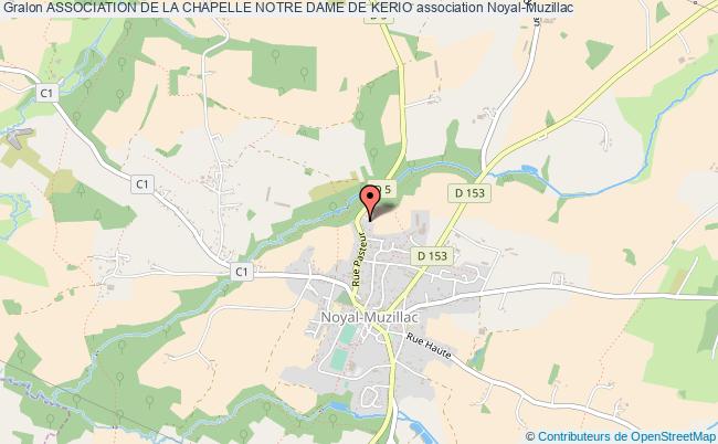 plan association Association De La Chapelle Notre Dame De Kerio Noyal-Muzillac